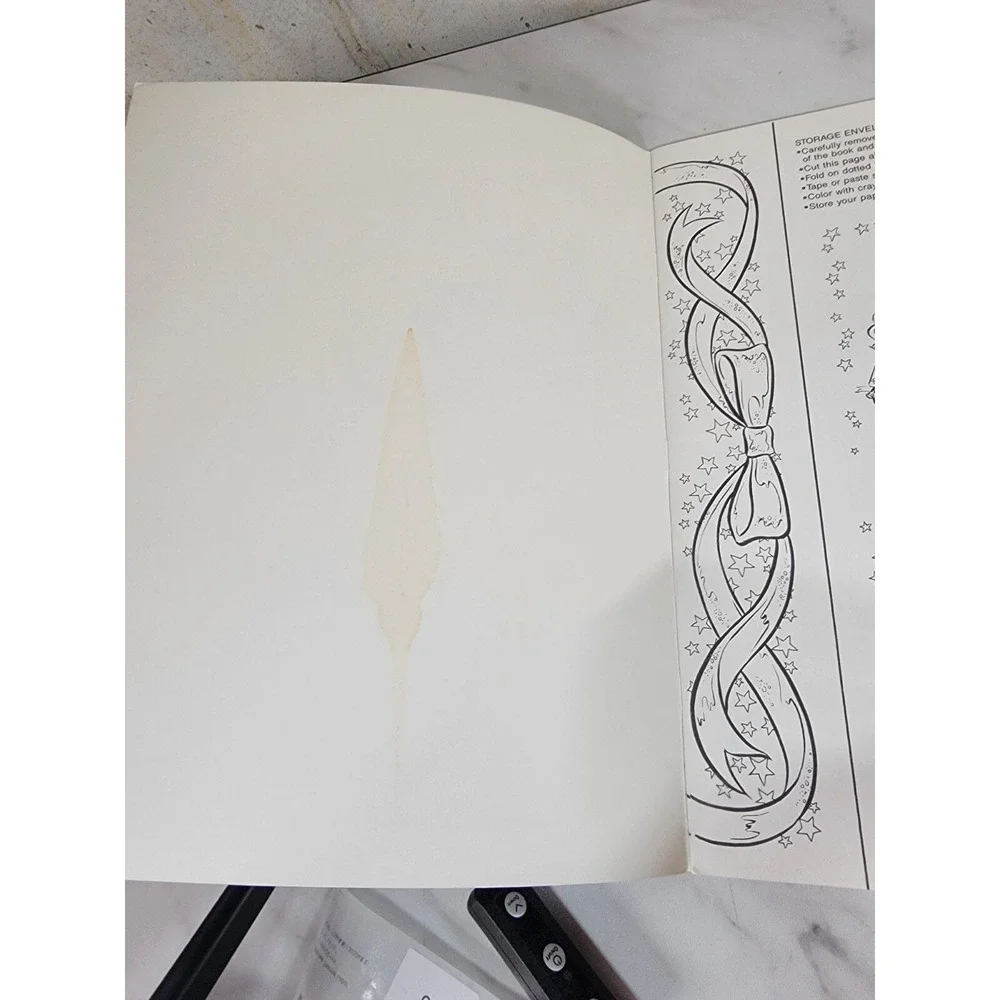 Vintage Barbie Deluxe Golden Paper‎ Doll Book 1991 Never Used 1690 Uncut